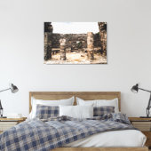 Mayan Ruins in Tulum, Mexico Canvas Afdruk (Insitu (Slaapkamer))