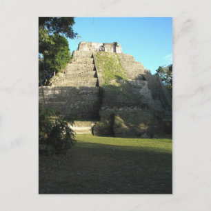 Mayan Ruins in Yaxha, Guatemala Briefkaart