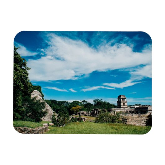 Mayan Ruins of Palenque Magneet (Horizontaal)