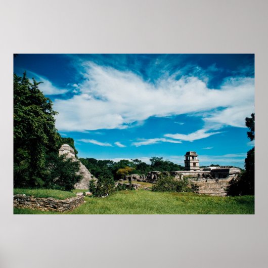 Mayan Ruins of Palenque Poster (Voorkant)