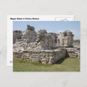 Mayan Ruins, Tulum, Mexico Briefkaart (Voorkant / Achterkant)