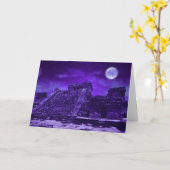 Mayan Ruins | Tulum Mexico Kaart (Gele Bloem)