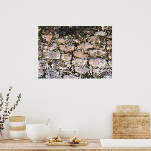 Mayan Ruins Wall  Poster (Keuken)