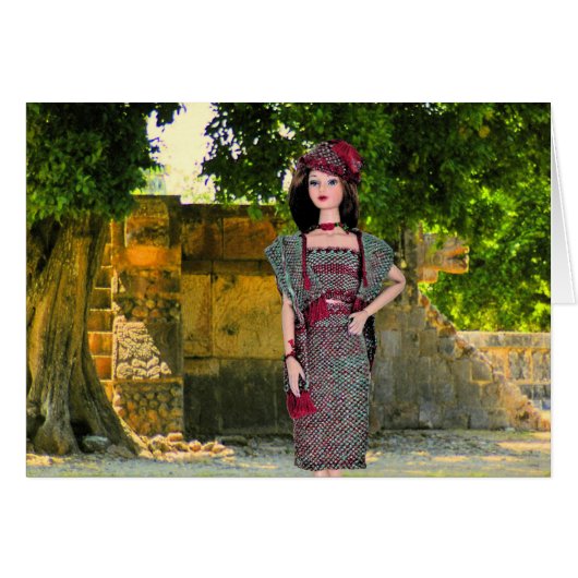 MAYAN SCENE FOTO MONTAGE (Voorkant Horizontaal)
