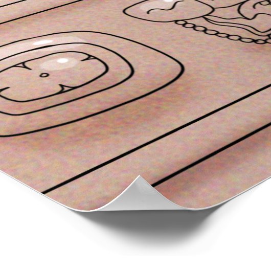 Mayan Scribe Poster (Hoek)