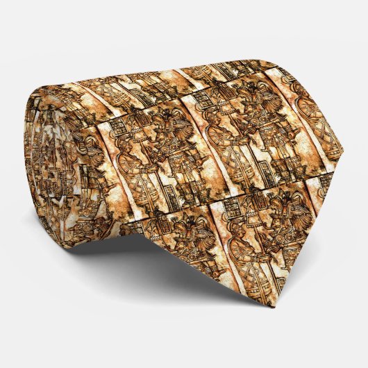 Mayan Series #1 Stropdas (Opgerold)
