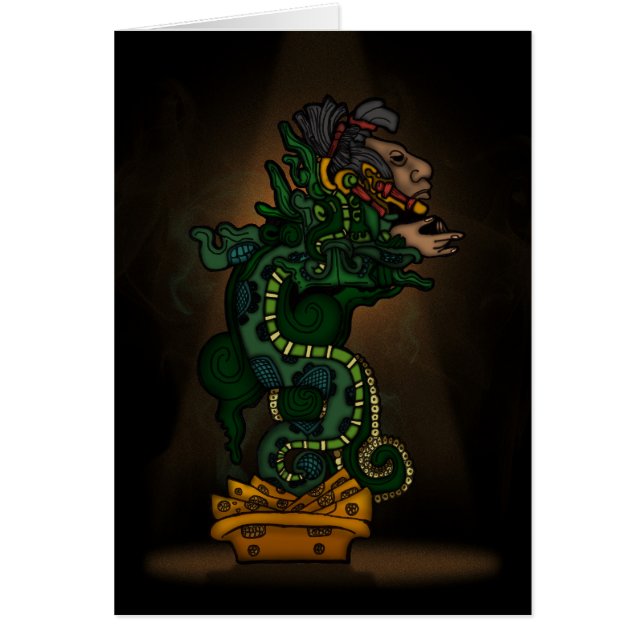 Mayan Serpent God (Voorkant)