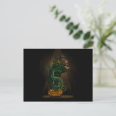 Mayan Serpent God Briefkaart (Staand voorkant)