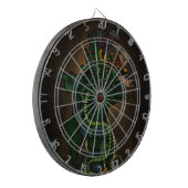 Mayan Serpent God Dartbord (Voorkant Links)