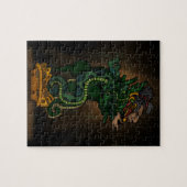 Mayan Serpent God Legpuzzel (Horizontaal)