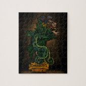 Mayan Serpent God Legpuzzel (Verticaal)
