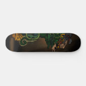Mayan Serpent God Persoonlijk Skateboard (Horizontaal)