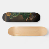 Mayan Serpent God Persoonlijk Skateboard (Horizontaal)