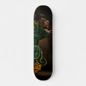 Mayan Serpent God Persoonlijk Skateboard (Voorkant)