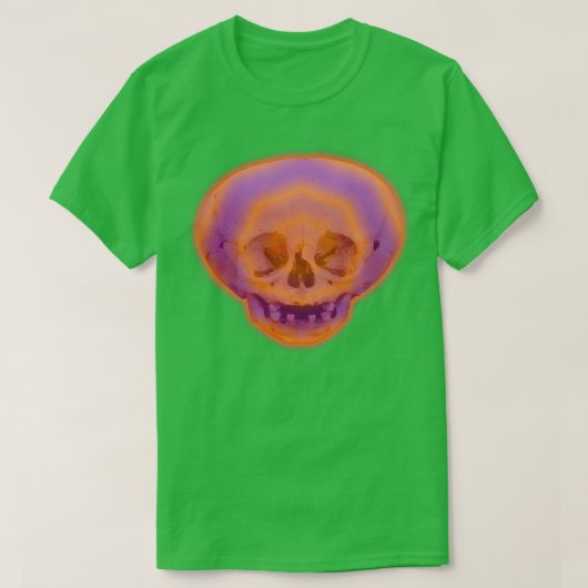Mayan Skull Halloween T-shirt (Design voorkant)