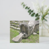 Mayan Snake Briefkaart (Staand voorkant)