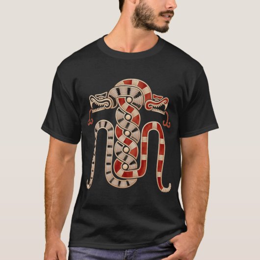 Mayan Snakes T-shirt (Voorkant)