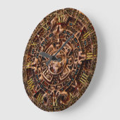 Mayan Sun Calendar Aztec Mexico History Clock Grote Klok (Hoek)