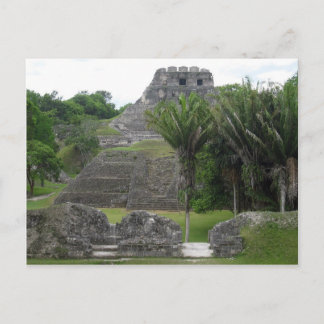 Mayan tempel briefkaart