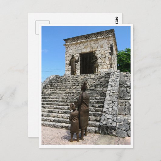 Mayan Temple Briefkaart (Voorkant / Achterkant)