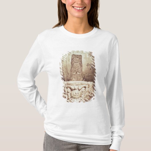 Mayan temple, Honduras T-shirt (Voorkant)