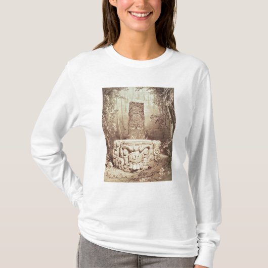 Mayan temple, Honduras T-shirt (Voorkant)