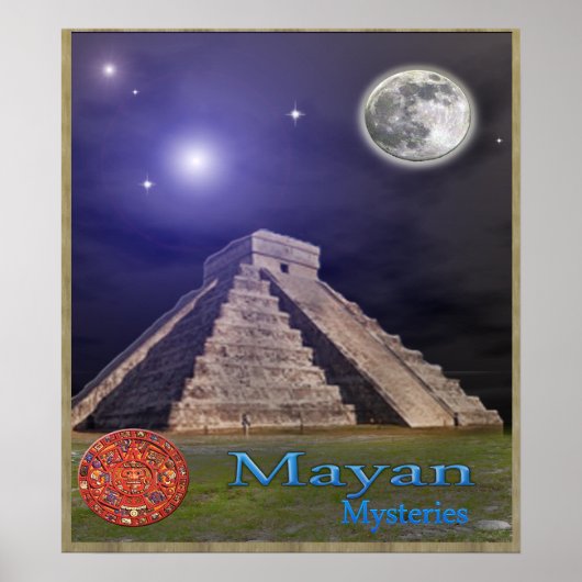 Mayan temple posters (Voorkant)