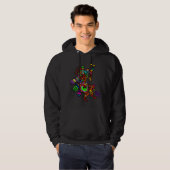 Mayan Trance Dance Hoodie (Voorkant volledig)