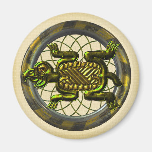 Mayan Turtle Magneet