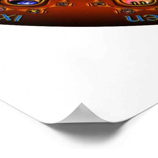 Mayan Tzolkin Calendar Poster (Hoek)