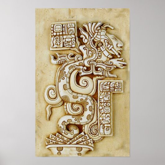 MAYAN VISION SERPENT POSTER (Voorkant)