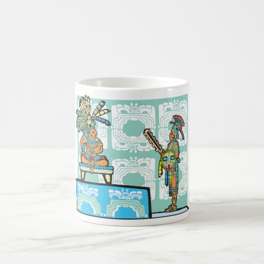 Mayan Warrior en King Koffiemok (Center)