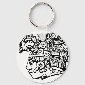 Mayan Warrior Sleutelhanger
