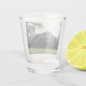 Mayanische herinneringen shot glas (Achterkant)