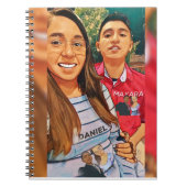 Mayara e Dani Notitieboek (Voorkant)