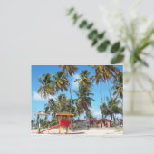 Mayaro Beach Lifeguard Tower, Trinidad Briefkaart (Staand voorkant)