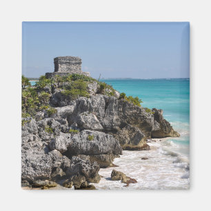Mayaruïnes in Tulum Mexico Magneet