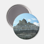 Mayaruïnes - xunantunich belize magneet (Voorkant / Achterkant)