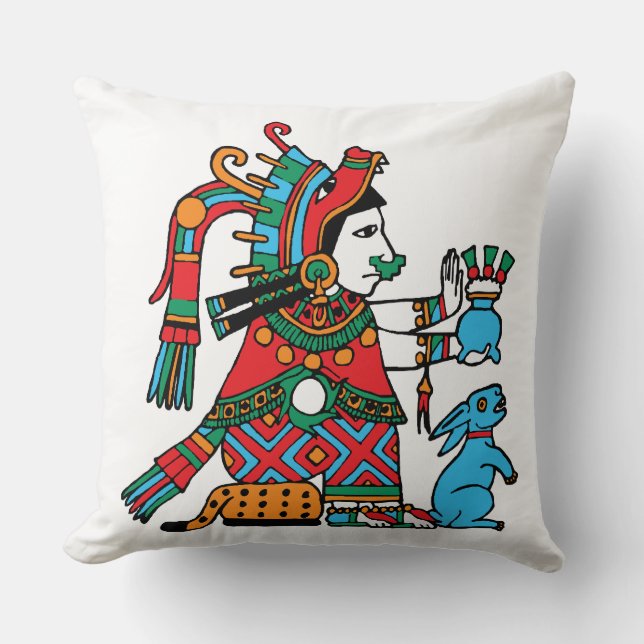 Mayauel – Godin van Pulque en Bedwelming Kussen (Voorkant)
