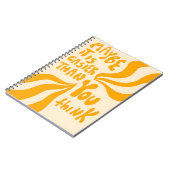 Maybe It’s Easier Than You Think – Motivational Notitieboek (Linkerzijde)