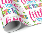 Maybe The Little Things Are Actually The Big Thing Cadeaupapier (Rol Hoek)