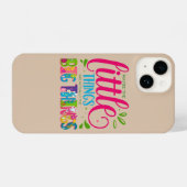 Maybe The Little Things Are Actually The Big Thing iPhone Hoesje (Achterkant horizontaal)