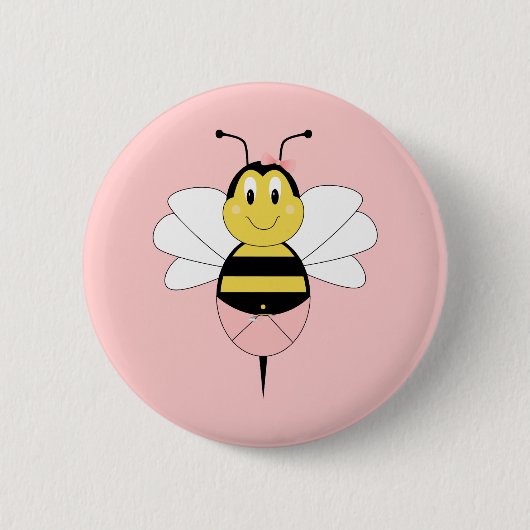 MayBee Bumble Bee Button (Voorkant)