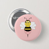 MayBee Bumble Bee Button (Voorkant /achterkant)