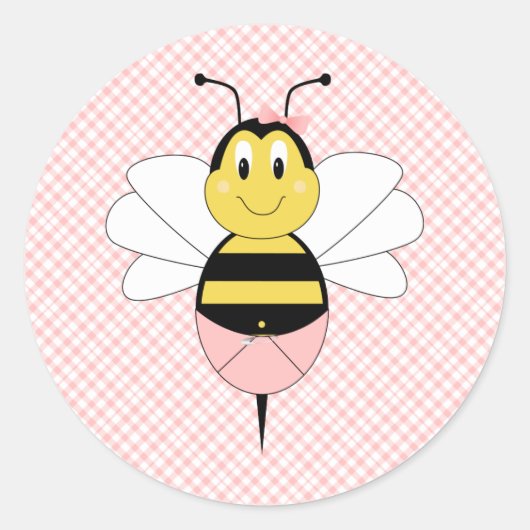 MayBee Bumble Bee Sticker (Voorkant)