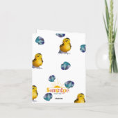 Maybelline Hatched Cloth Easter Napkins Kaart (Achterkant)
