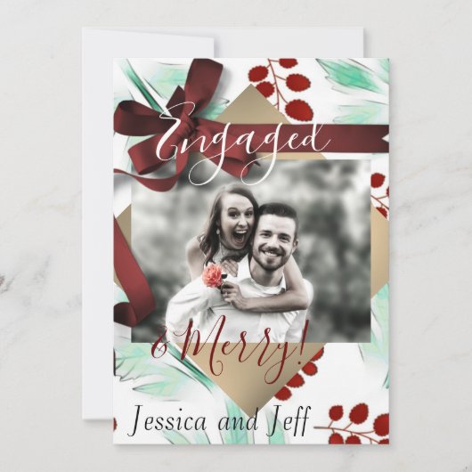 Mayberry Engaged and Merry Photo Holiday (Voorkant)