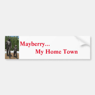 Mayberry - My Home Town Bumpersticker