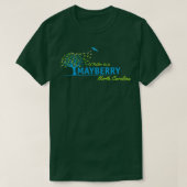 Mayberry North Olina van het Andy Griffith Show T-shirt (Design voorkant)