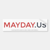 MayDay Bumpersticker (Voorkant)